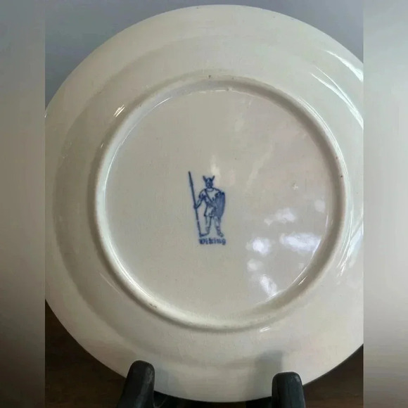 Furnivals Limited Denmark Blue Cup & Saucer England Floral Excellent Condition - Picture 7 of 10